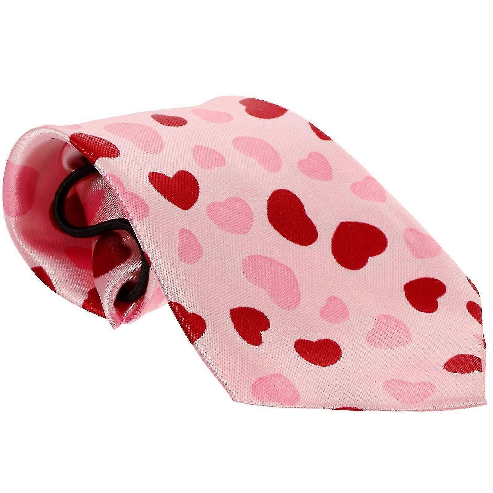 Creative Tie Valentine's Day Tie for Decor Polyester 1Pcs