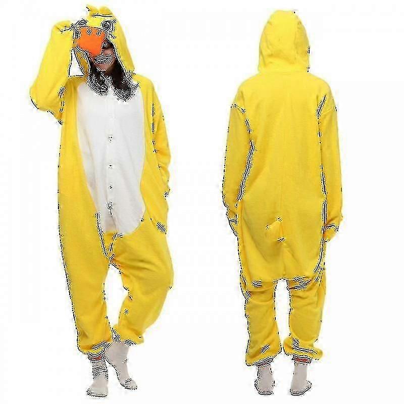 Gele Eend Dier Onesie PyjamaH