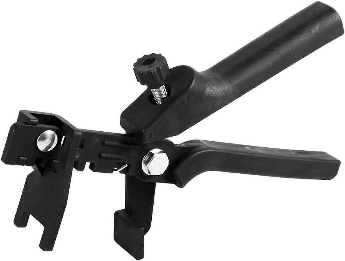 Tile Locator 1Pc Adjustable Durable Black Floor Clamp Locator Leveling System Tile Installation Tools