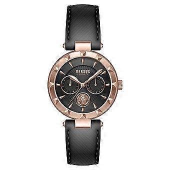 Versus by Versace Women's Watch Wristwatch Multifunction Sertie N VSPOS2421 Leather