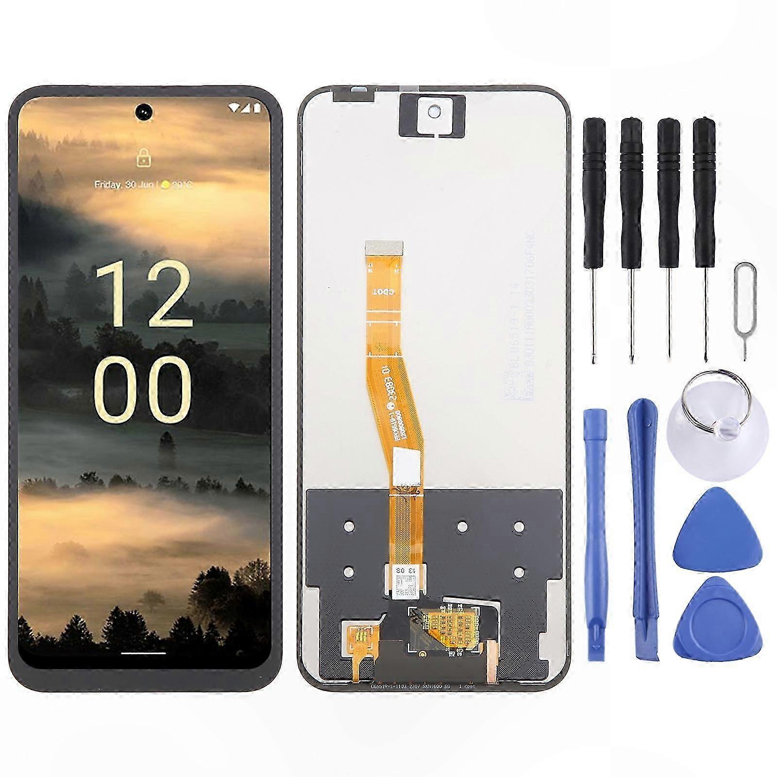 LCD Screen with Digitizer Full Assembly Compatible with Nokia XR21 OEM Replacement