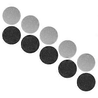 10 stks bestand vervangbare ronde schuurpapier schuurpapier disc pad levering voor voet