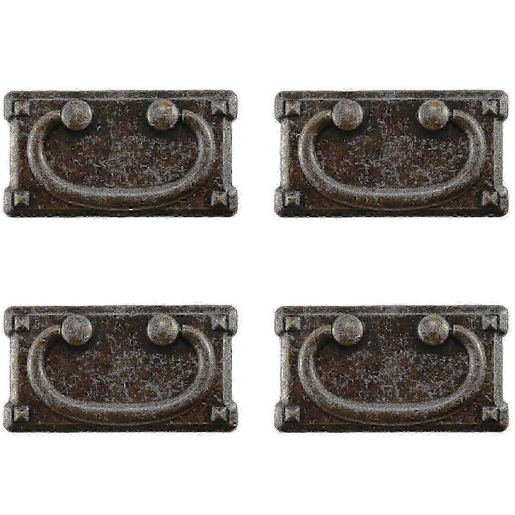 Antique Bronze Drawer Pull Handles - 4Pcs
