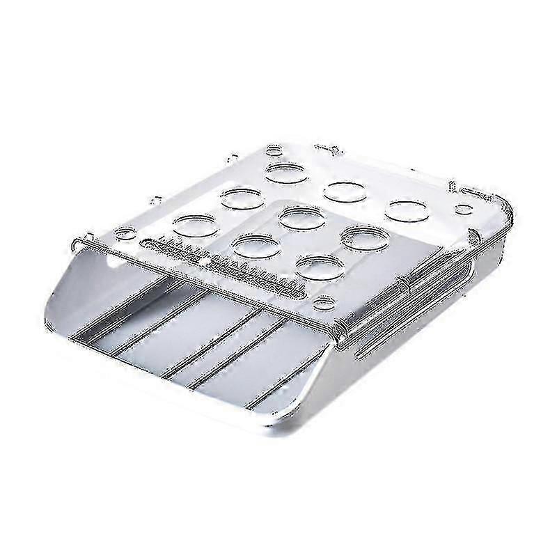Household Egg Storage Box Superimposed Silicone Buffer Rollinggray