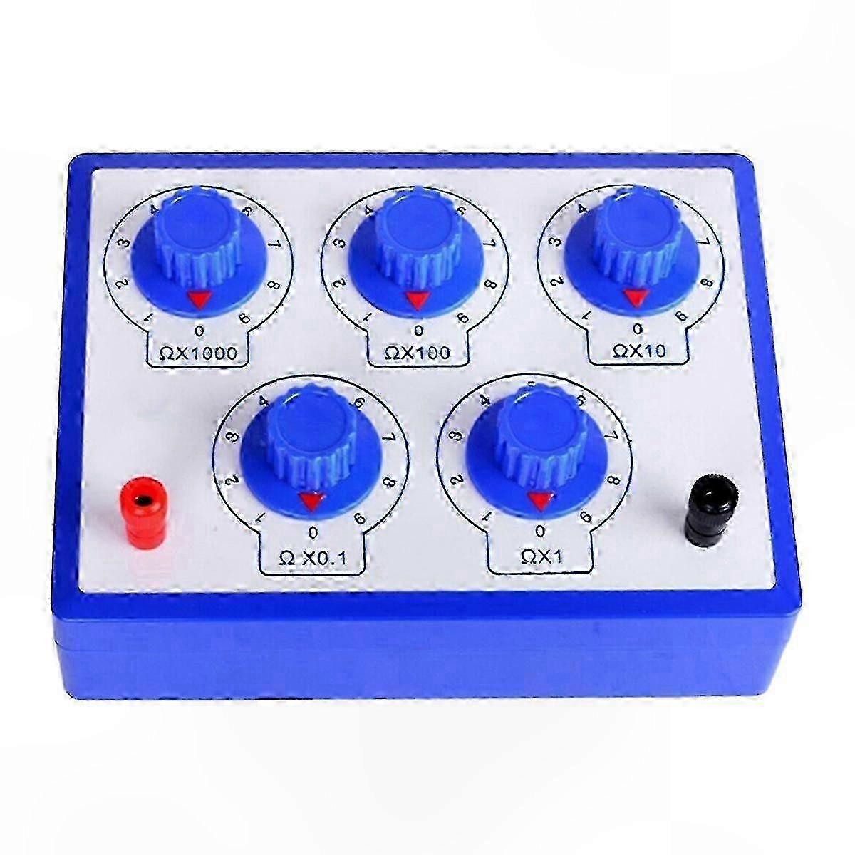Precision Variable Decade Resistor Box 0-9999.9 for Educational Use