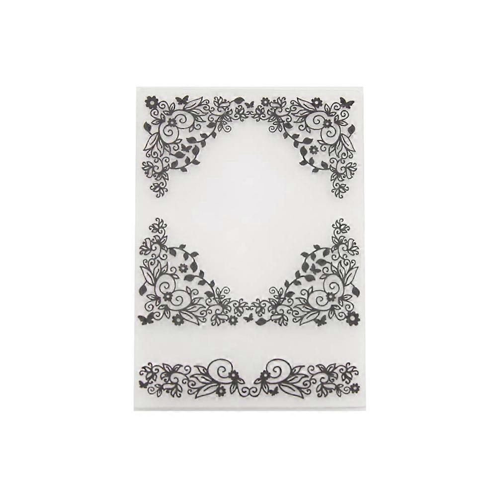 Embossing Template Plastic Bump Embossing Template for Decoration