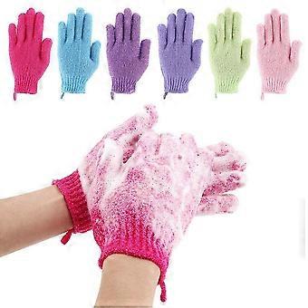 12Pcs Exfoliating Shower Bath Gloves for Shower,Spa,Massage and Body Scrubs