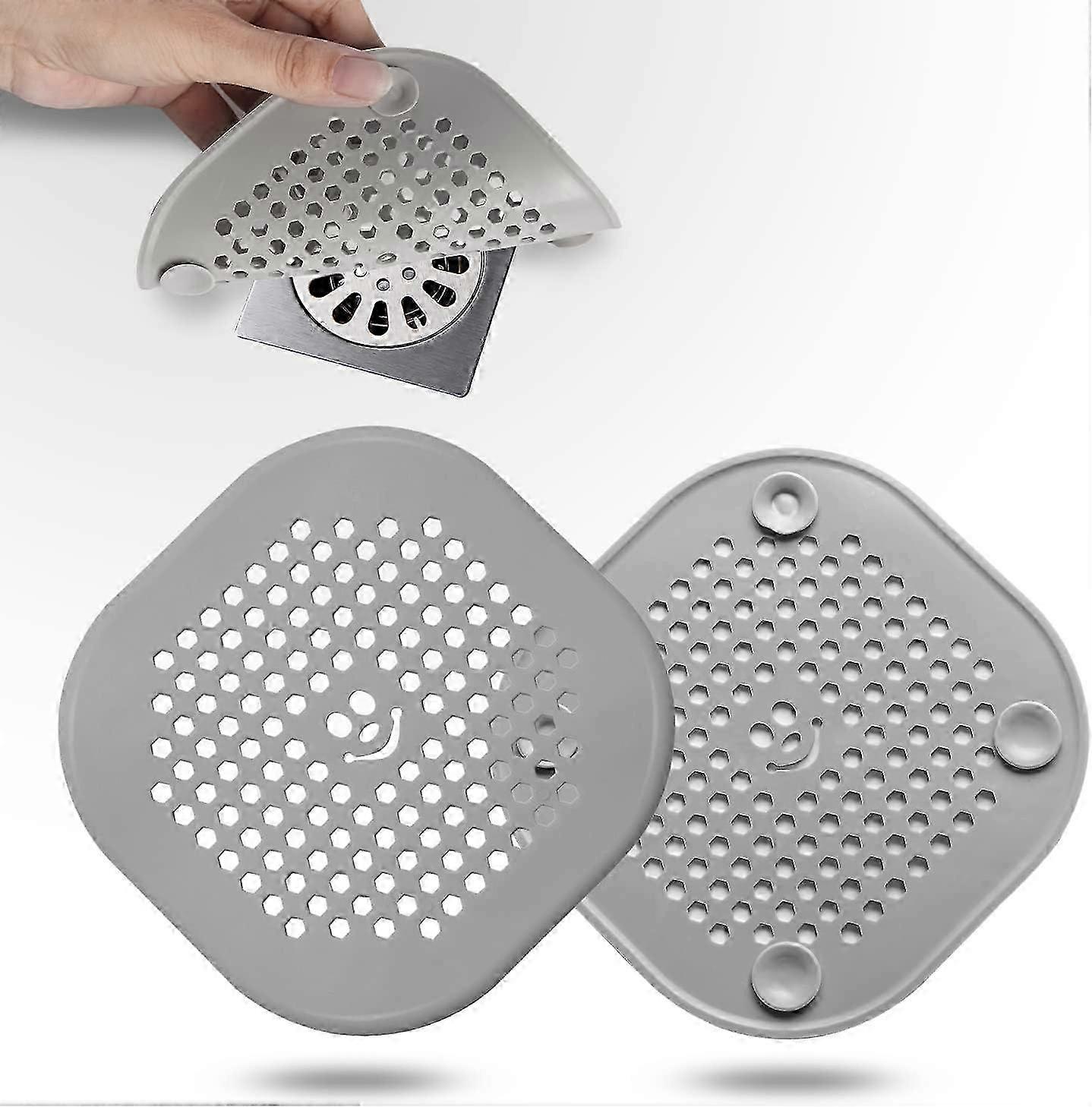 Silicone Sink Drain Strainer 2 Pack