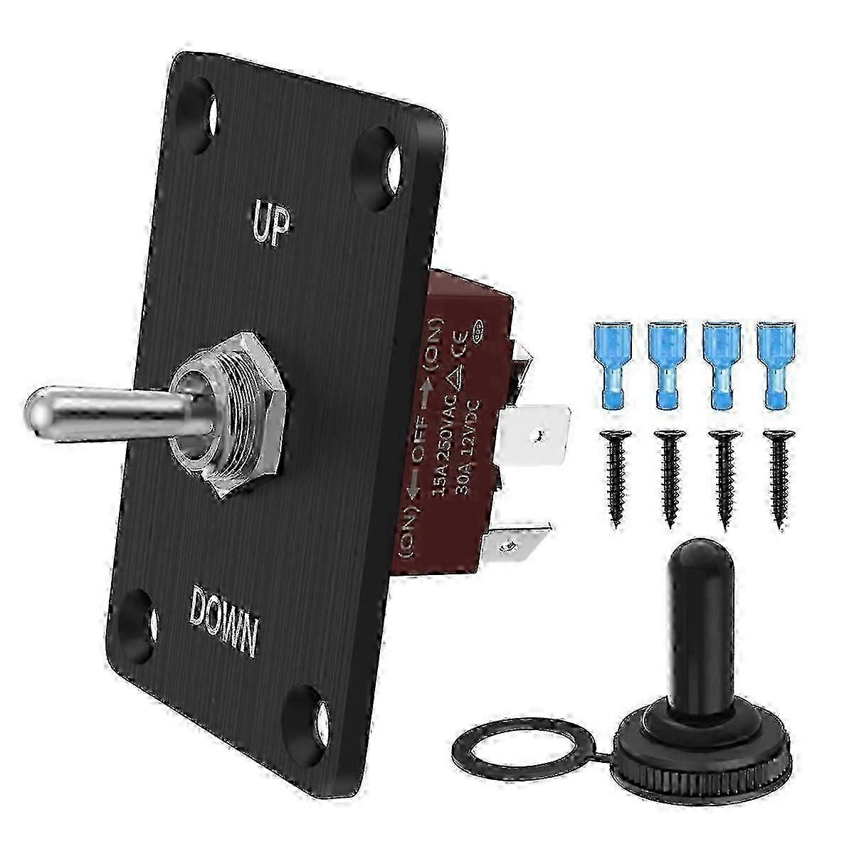 Heavy Duty ON-Off-ON Toggle Switch for Boat Electrical Systems