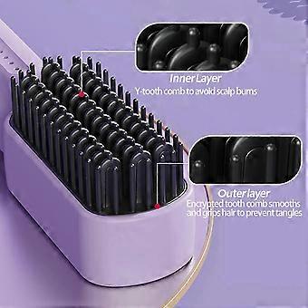 Leichter USB-Haarstyler mit 3 Heizstufen