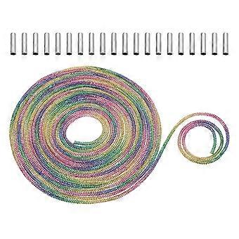 Durable Crystal Shoelaces for Fashionable 1Set of Drawstring