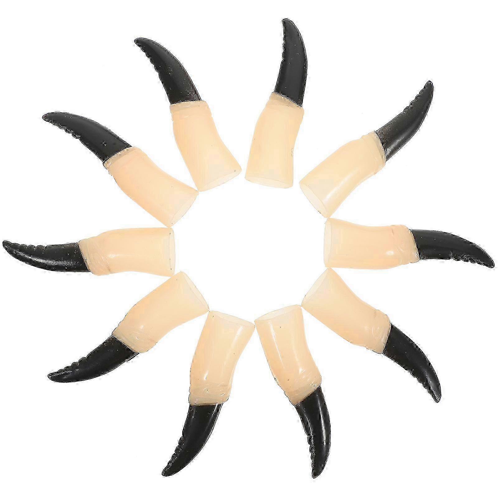 Fake Nails Halloween Decorative Witch Finger compatible with Function