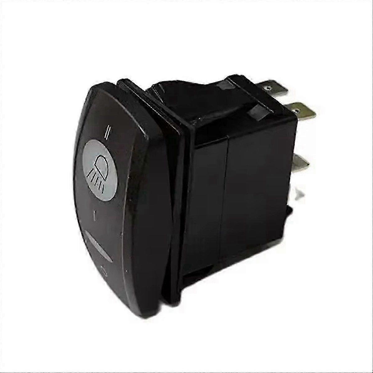 Black Rocker Switch for CAT Excavators