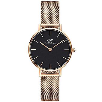 Daniel wellington classic petite melrose reloj para Mujer Analógico de Cuarzo con brazalete de Acero inoxidable bañado en oro DW00100217