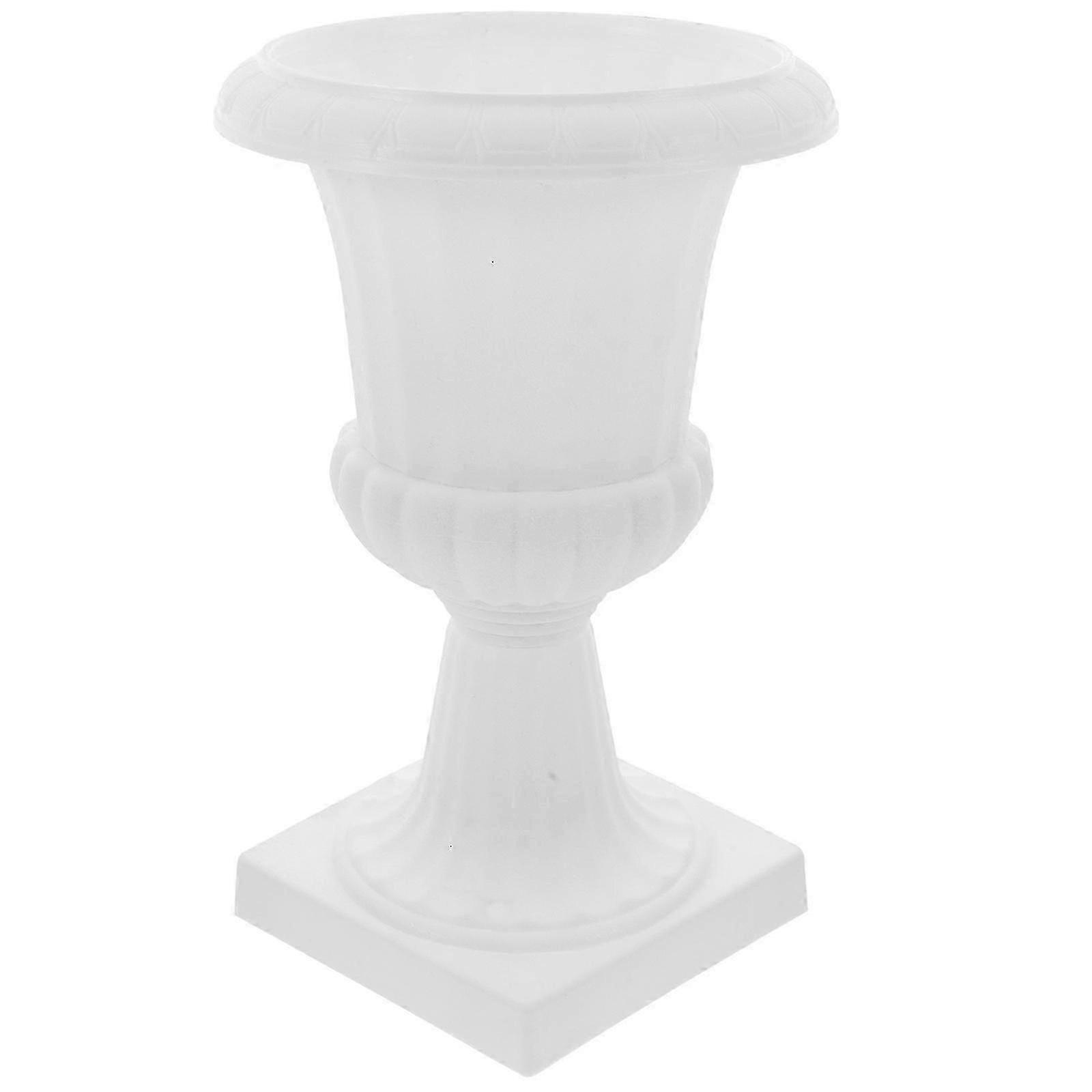 Durable White Planter 17X26CM