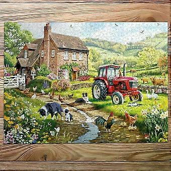 Macneil Farm Adult Jigsaw Puzzle Traditional Farm Life Animal TU611