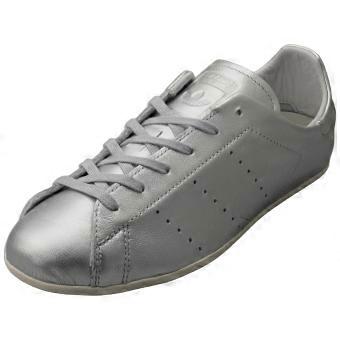 adidas Stan Smith Lo Pro Womens Fashion Trainers in Silver