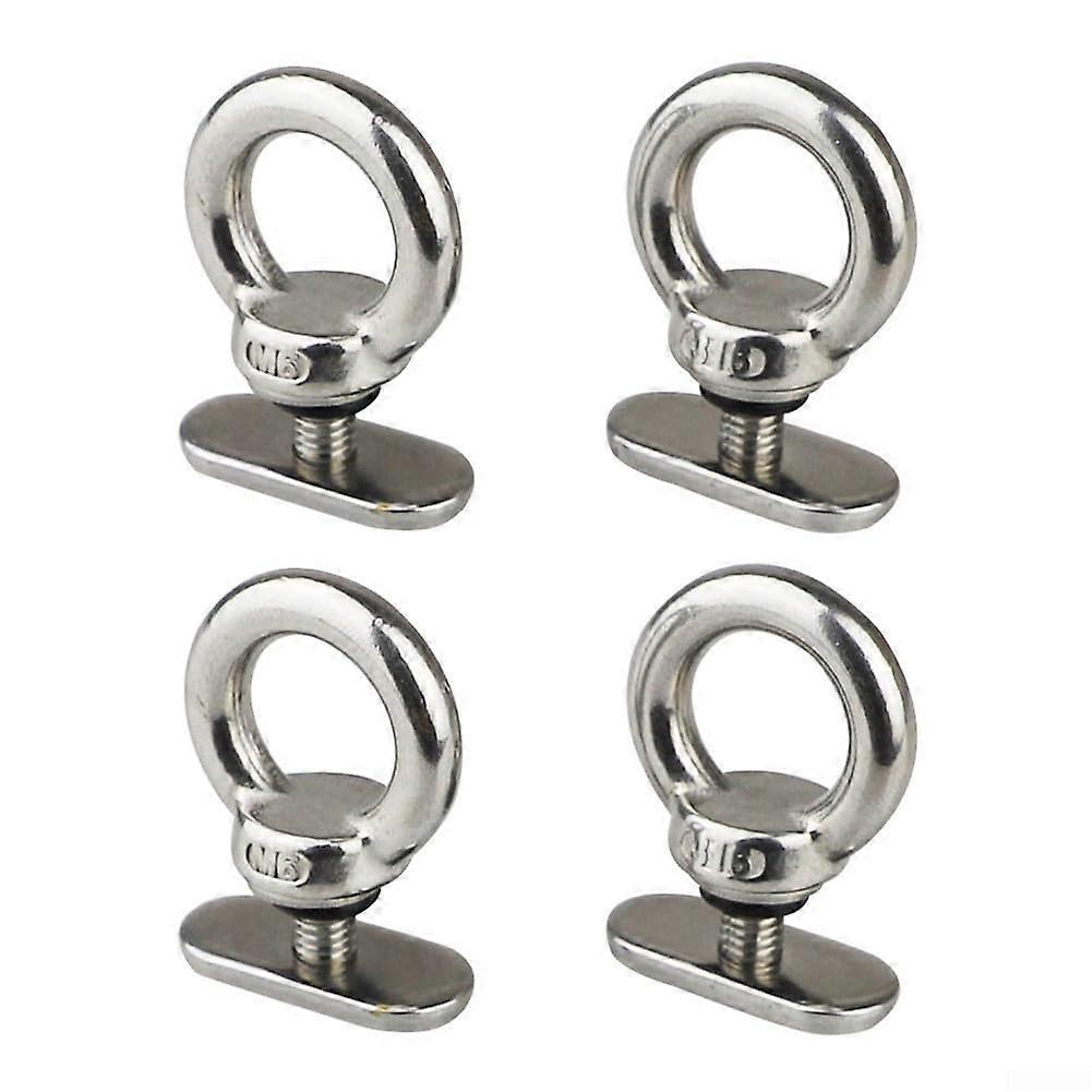 4-Piece 316 SS Kayak Tie Down Kit