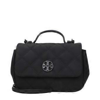 Tory Burch Black Fabric Handbag