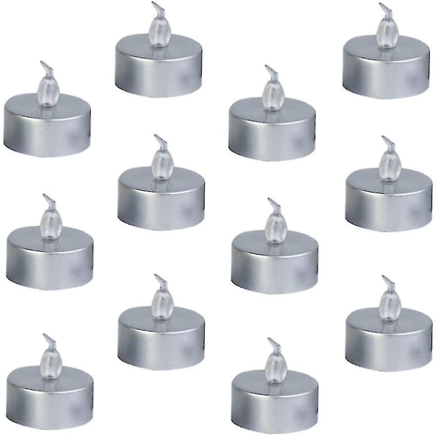 12pcs Flameless Led Tea And Flickering Bulb