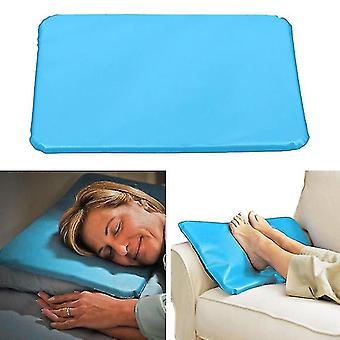 1pc Ice Massager Therapy Insert Mat Relief Cooling Gel Chillow Sleeping Aid Pad Neck Pvc