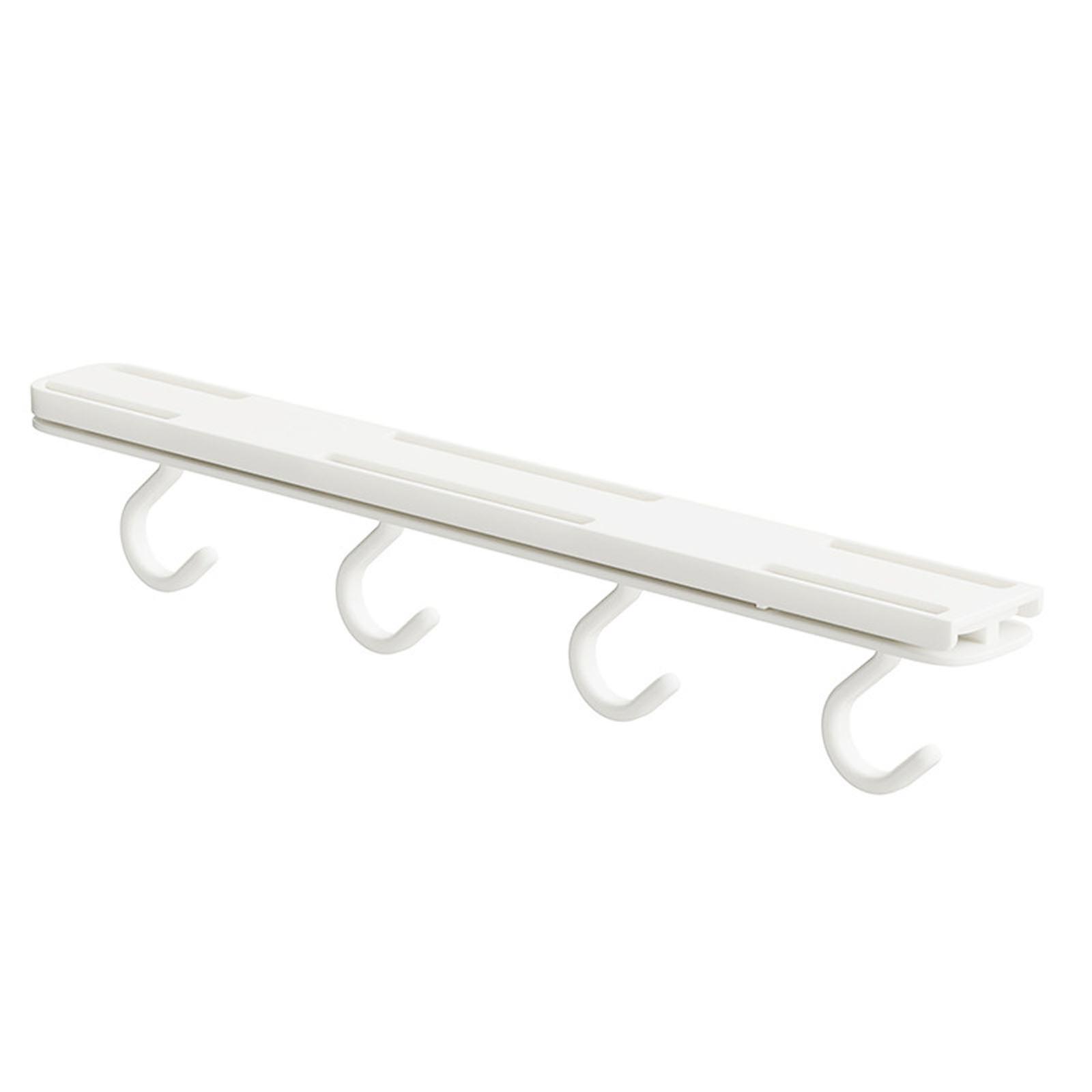 Wall Hanging Upside-down Hook Cabinet Pull-out Hook Clothes Rack Storage Rack