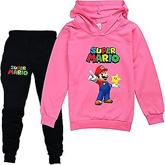 Sweat à Capuche Super Mario Officiel - Taille 3 à 12 Ans - Idéal Cadeau Enfant Gamer