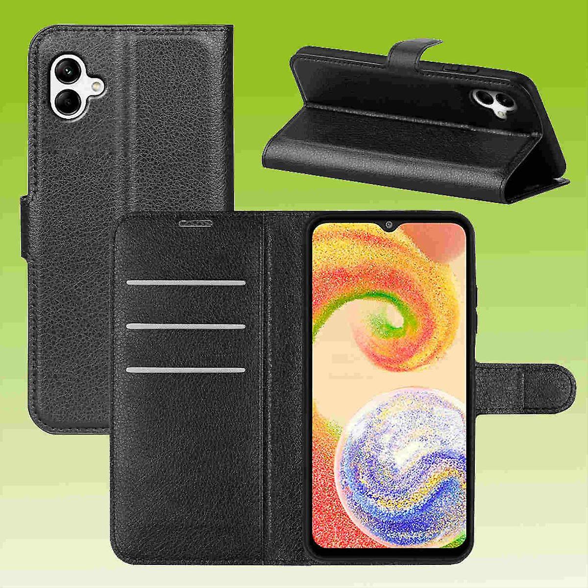 适用于Wiko Power U30手机壳钱包高级保护壳壳壳新配件黑色
