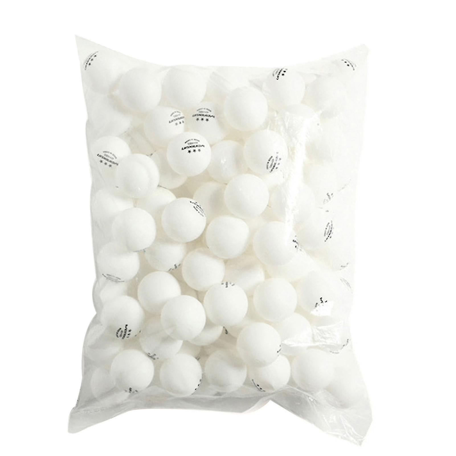 Table Tennis Ball Set Of 100 Bulk Ping Pong Ball 3-star 40+ Standard Size Abs Training Ball For Game