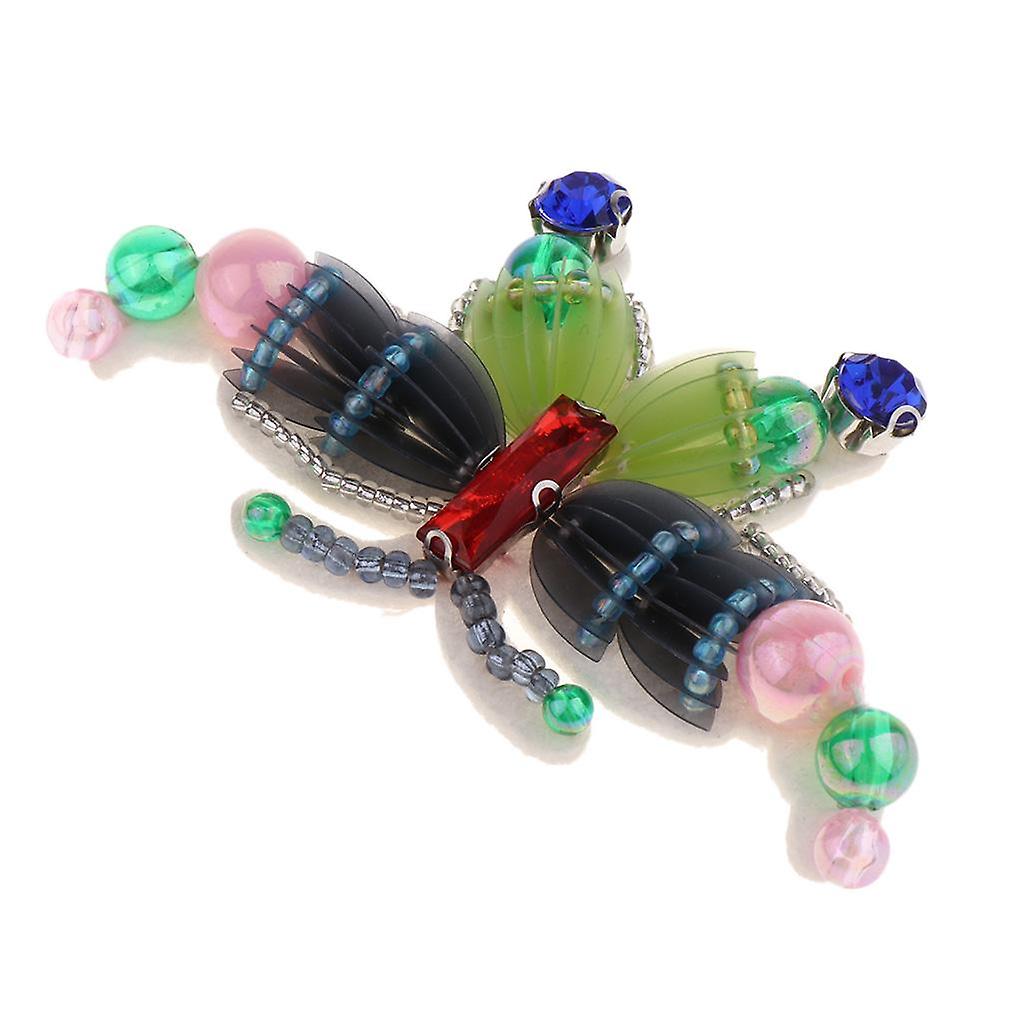 Butterfly Sequin Winged Patch Beaded Applique DIY Cloth Stickers
