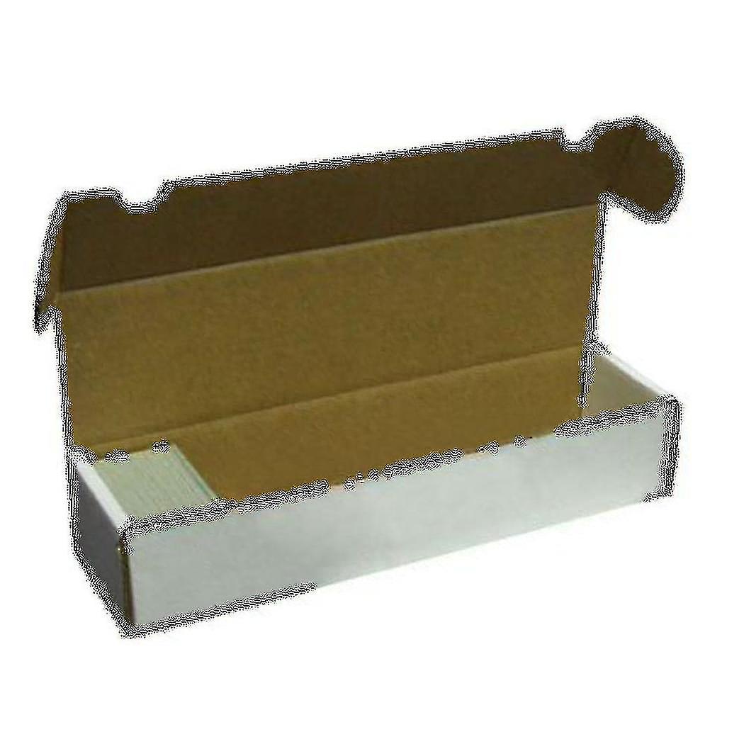 2x 800 Count Storage Box White