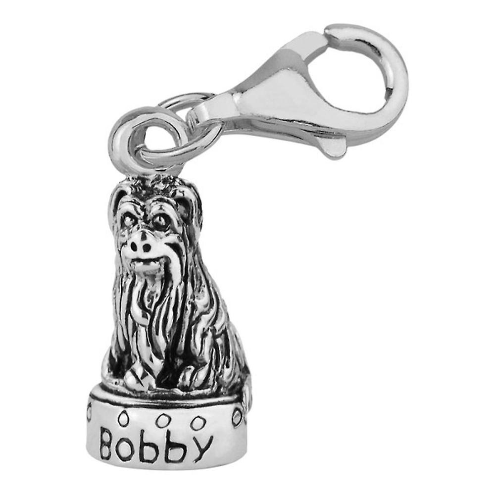 Scottish Greyfriars Bobby Skye Terrier Dog Charm
