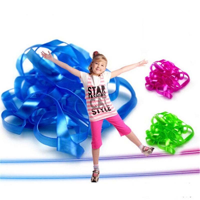 Stretchable Rubber Band Kids Fitness Jump Rope Outdoor Sports Elastic Rope Toys
