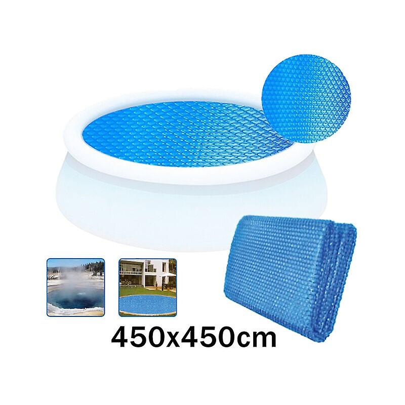 Round bubble cover 450cm for swimming pool - Blue