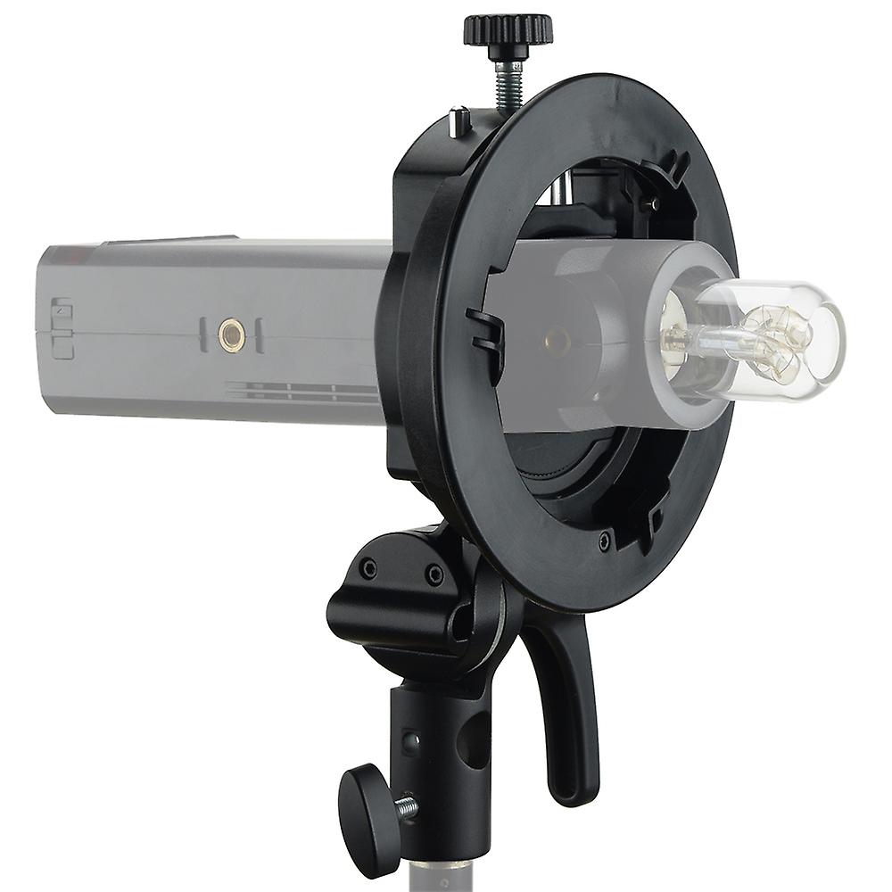 Portable Flash S-type Holder Speedlite Bracket With Bowens Mount