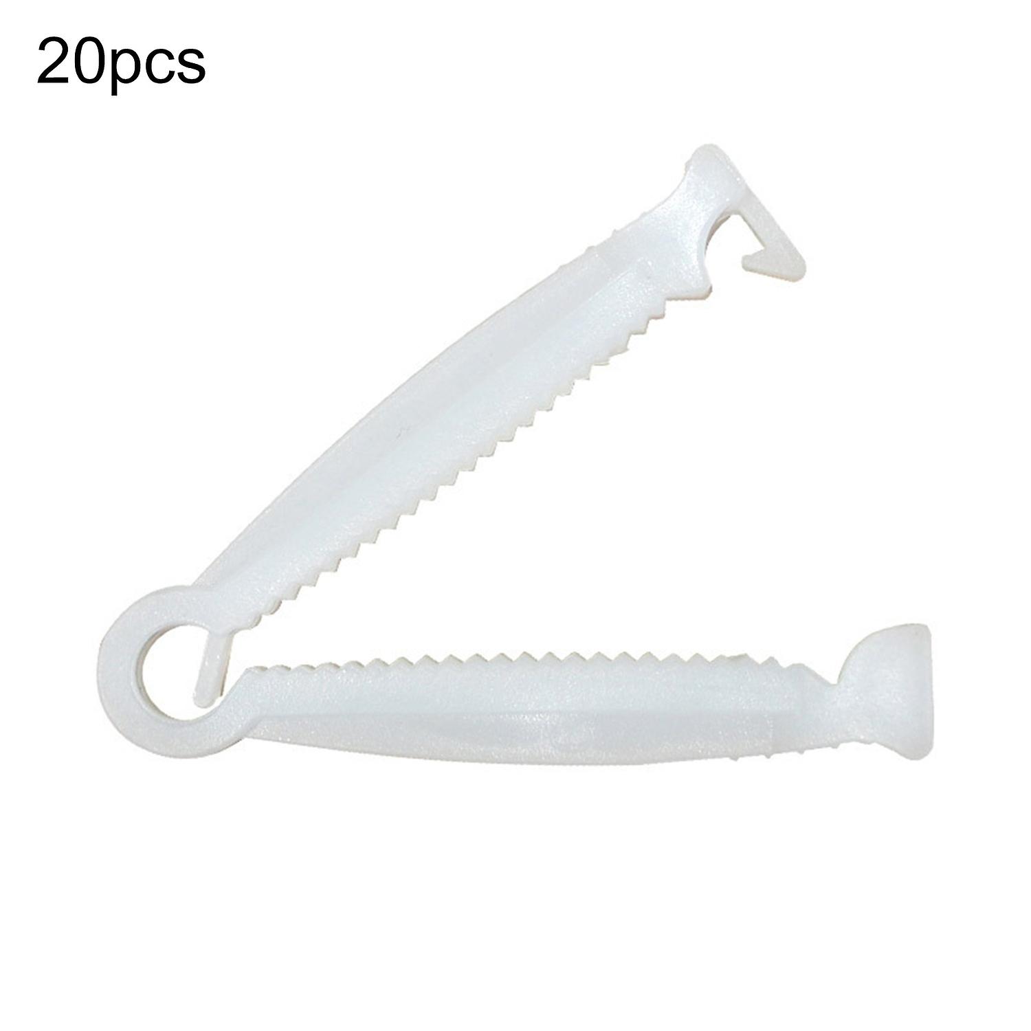 Renikh 20Pcs Disposable Umbilical Clamp Small Size Multifunctional Pig Umbilical Cord Clip for Piggy