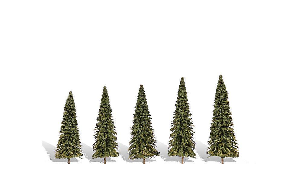 Woodland scenics WTR3565 2 in.-3.5in. Forever Green - Pack of 5 Suitable for several scales Trees Scale model