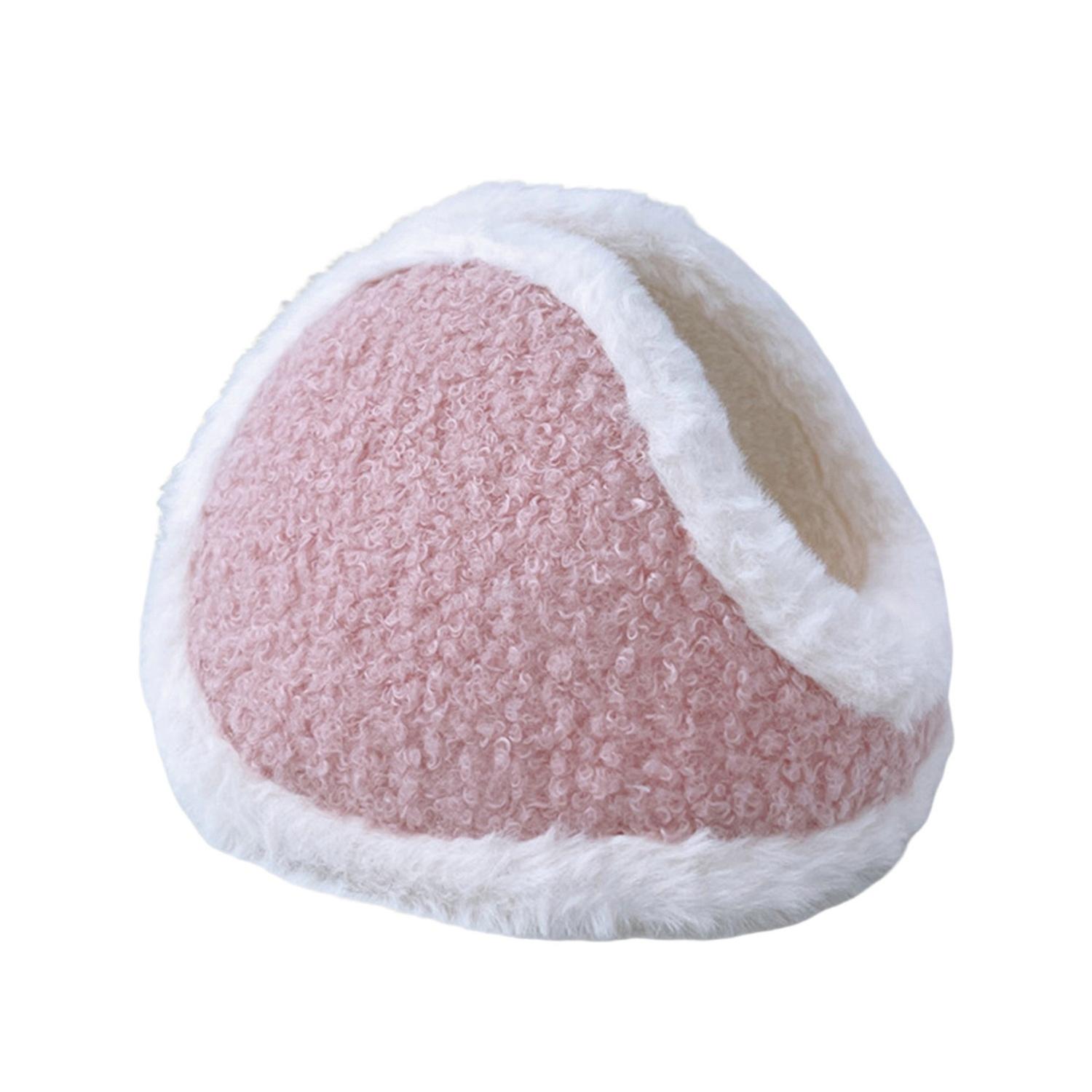 Winter Earmuffs Super Soft Ultra-Thick Solid Color Windproof Wear Resistant Keep Warm Ultra-Light