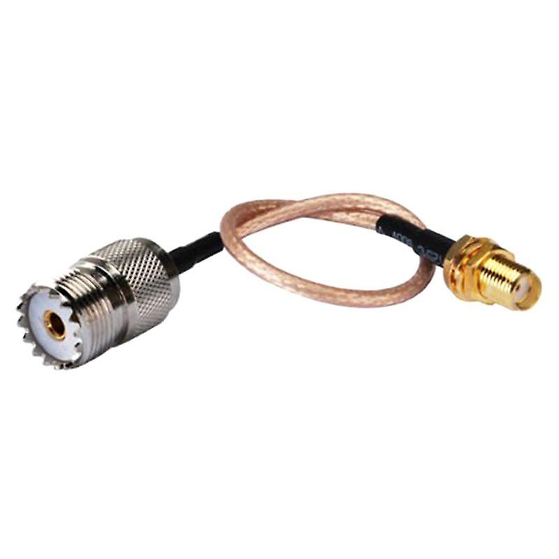 handheld antenna Cable Adapter for UHF Base and Mobile Antennas - SMA Female to UHF SO-239 Female