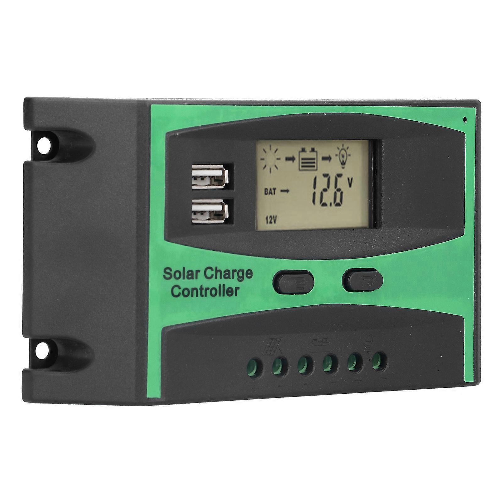 Solar Charge Controller Photovoltaic Discharge PWM Control Regulator 12?24V 30A LD3024U
