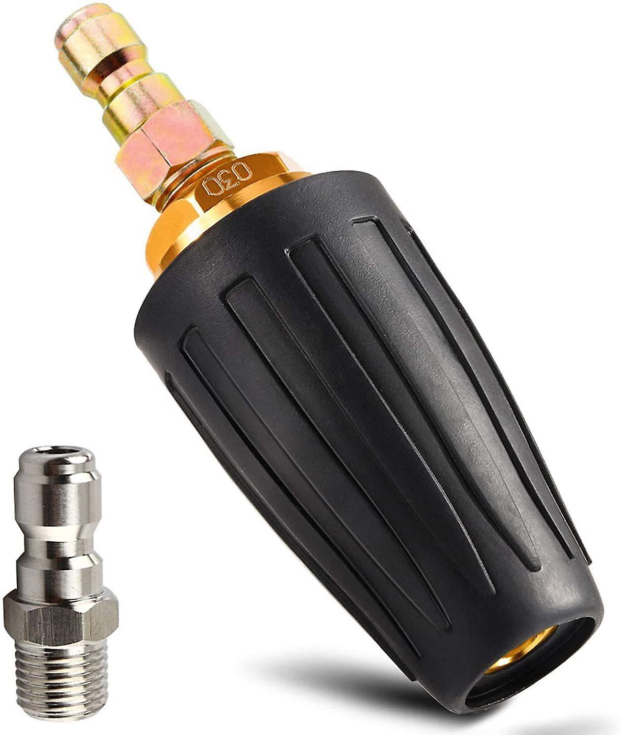 High Pressure Washer Turbo Nozzle 3000PSI Quick Connect Fitting