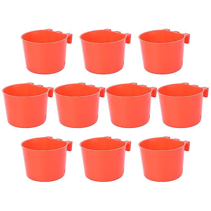 10pcs Bird Water Cups
