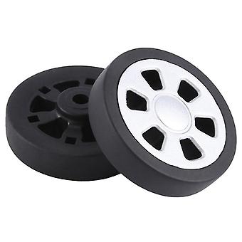 55x13mm Set Di 2 Ruote Di Ricambio Per Valigia Di Ruote Di Bagaglio,Valigia Bagaglio Pu Girevole Ruote Orientabili Cuscinetti Riparazione Kita
