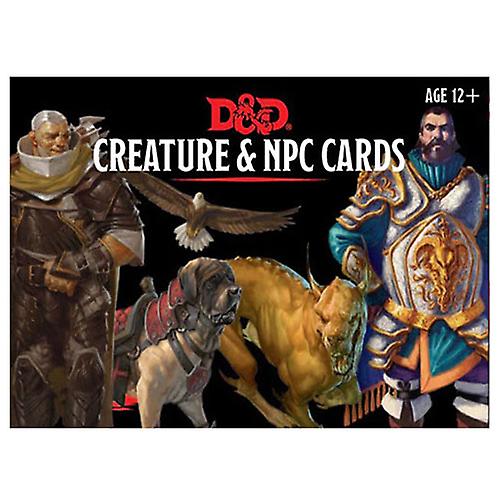 CREATURE AND NPC Dungeons & Dragons Spellbook Cards for Ages 12+