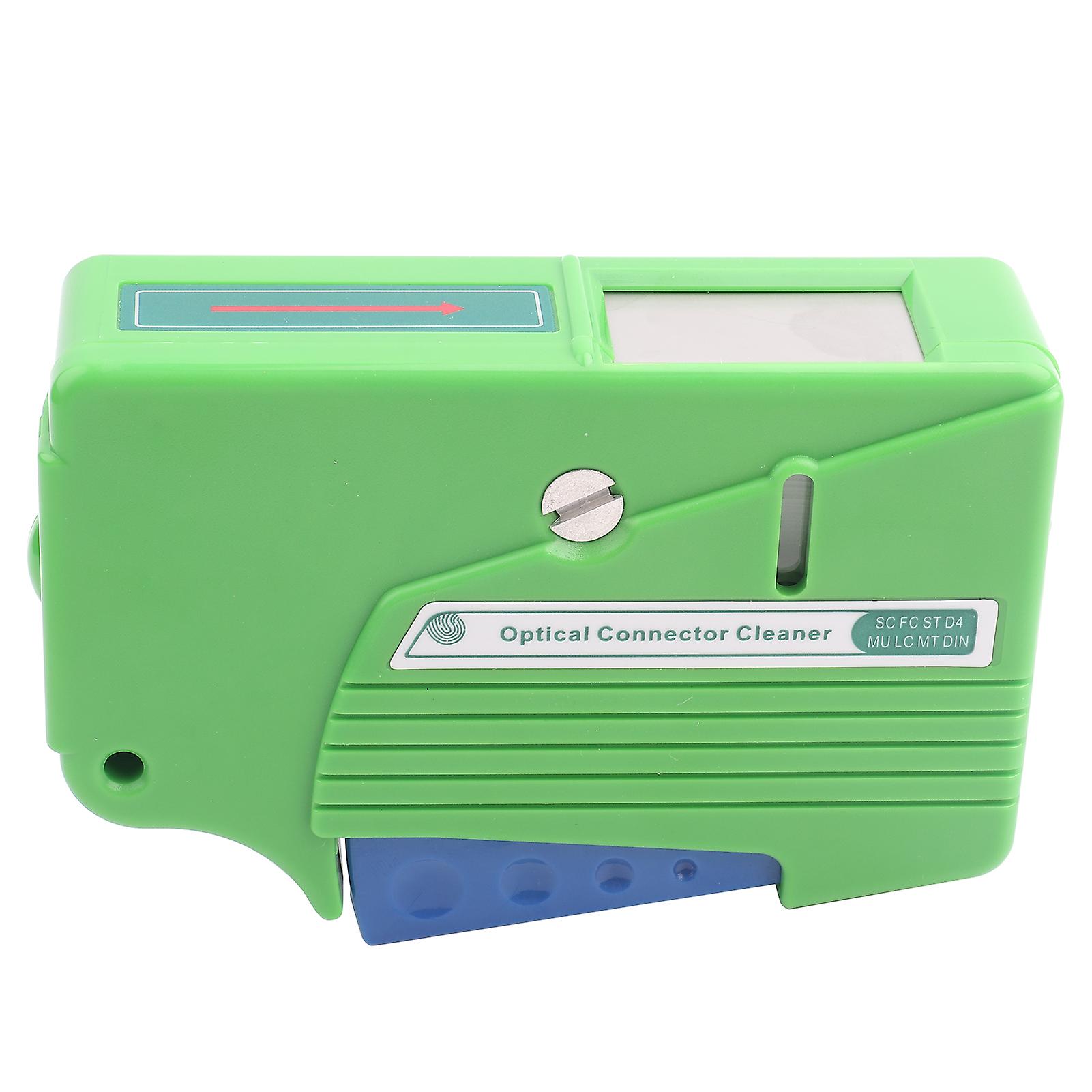 Fiber Optic Connector Cleaner for Cassettes, 500+ Cleaning Wipes for FC/SC/LC/MU/D4/DIN