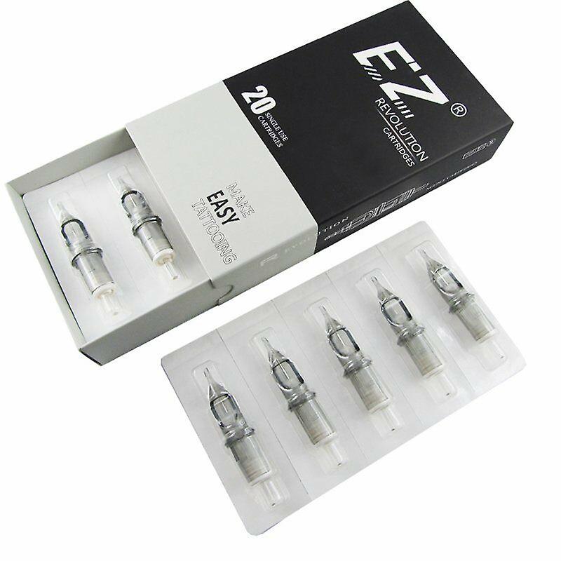 Revolution Cartridge Tattoo Needles #06 0.20mm Round Liner For Tattoo Microblading Permanent Makeup Eyebrows Eyeliner 20pcs