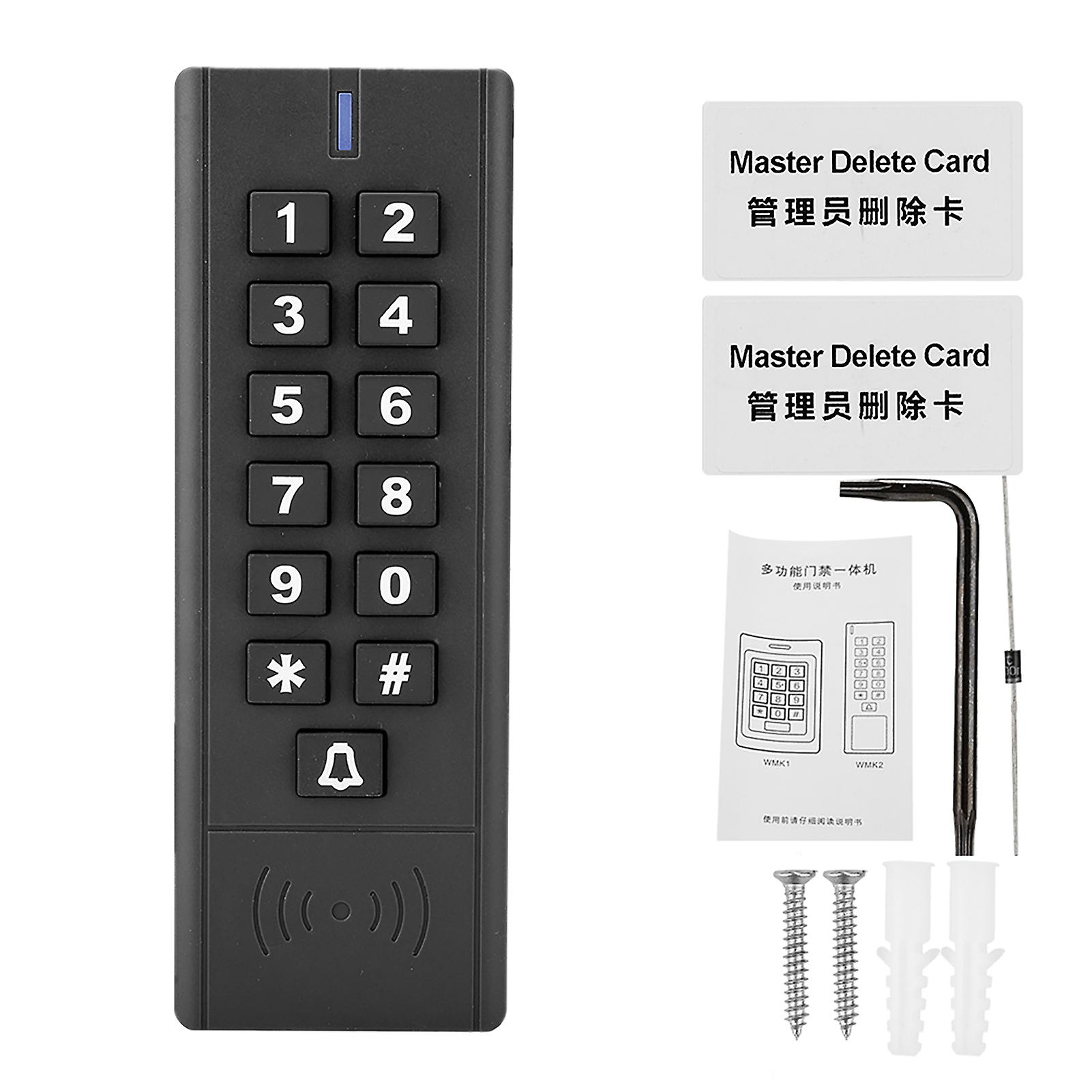 RFID Keypad Access Control Wiegand 26 Card Reader Password IP67 Waterproof