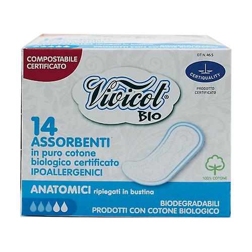 Anatomical Sanitary Pads 14 units
