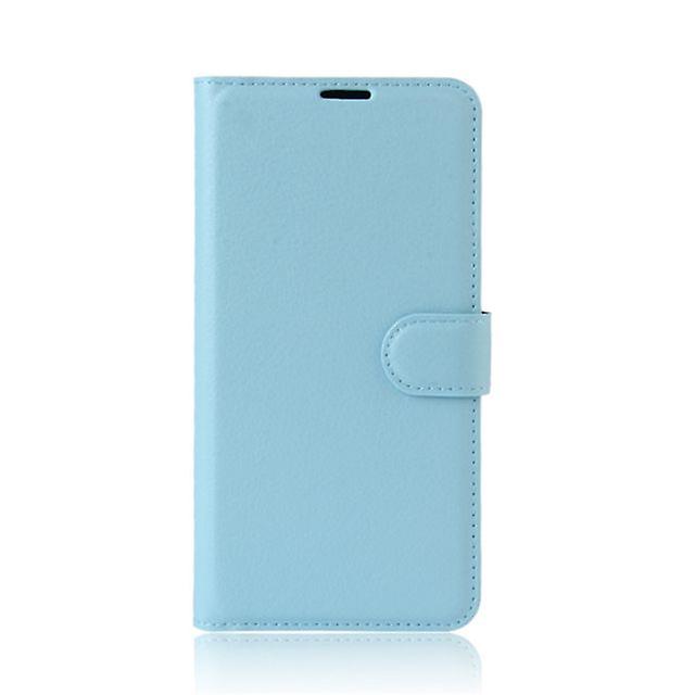 Removable Folio Leather Shell Case for Redmi 4A - Blue
