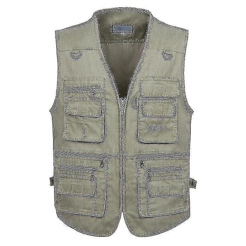 8xl 9xl 10xl جديد ذكر عارضة الصيف كبيرة الحجم القطن بلا أكمام سترة Wi_